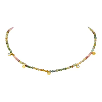 ZEGL Copper Plated 18K Gold Necklaces Women's
