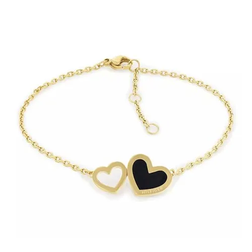 Tommy Hilfiger Enamel Bracelets Women's Gold