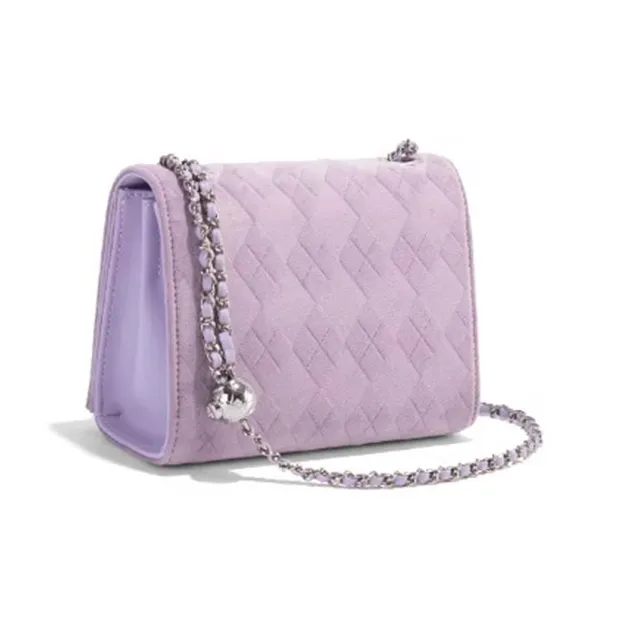 CLEVER& KETCH PU Small Square Bag Shoulder Bag Regular Women's Purple/Green-3
