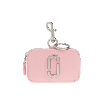 MARC JACOBS Leather Keychains Women's Pink