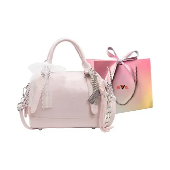 Yalu PU Shoulder Bag, Crossbody Bag, Handbag Women's Black/Ecru/Pink/Blue