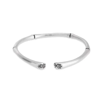 RURA S999 Fine Silver Bangles Women's