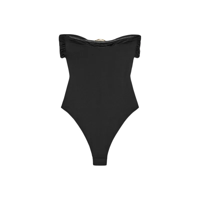 ZARA One piece Swimsuit Women's Black-1