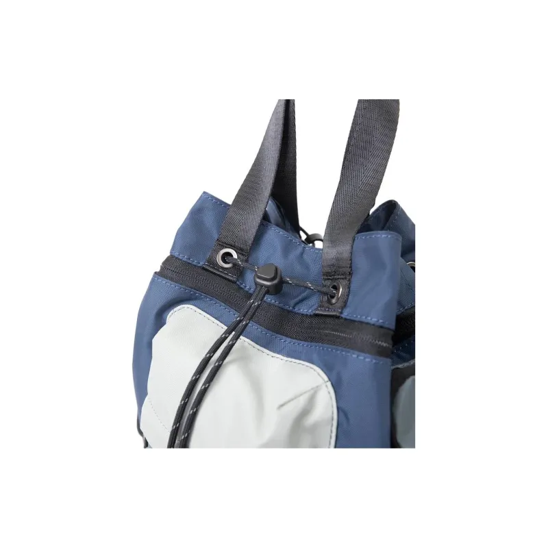 Doughnut Recycled Polyester Backpack Unisex Dark Blue & Gray-3