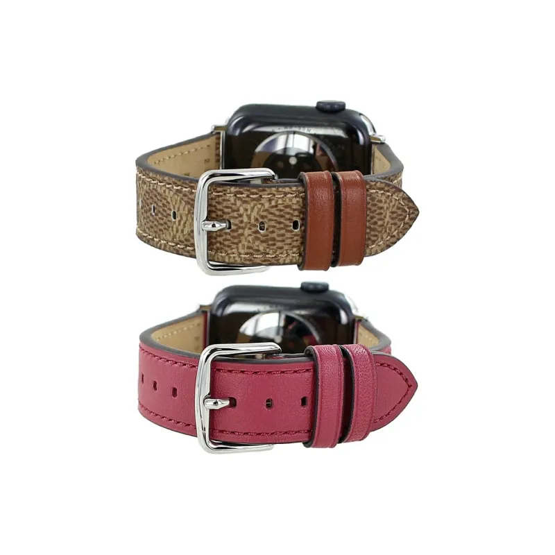 COACH Watch Bands Compatible With All Devices 180mm Canvas Material-2
