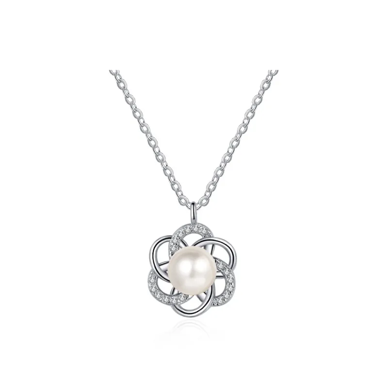 Old Fu Gold Pearl Necklaces Women's-0