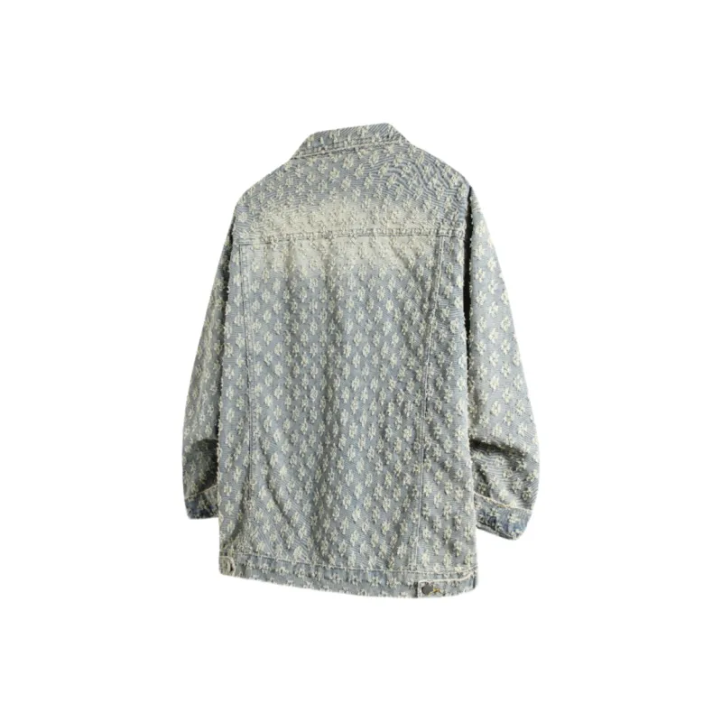 WARNING LIGHT Denim Jacket Unisex-1