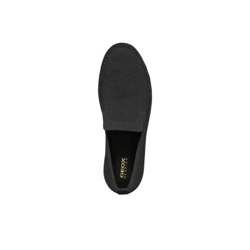 GEOX Pantelleria Low Top Canvas Shoes Men's Black-6