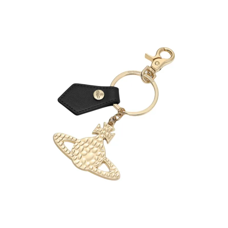 Vivienne Westwood Hammered Orb Keyring-1