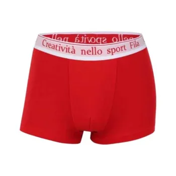 FILA <Holiday> Bello Soft Underpants Men's 1 Pack Red