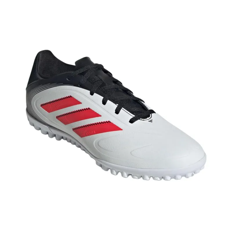Adidas Copa Pure 3 Anti Slip Wear Resistant Soccer Shoes Men's White Red-1