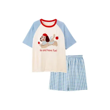 Sleeping Beauty Pajama Set Women's Pink Blue