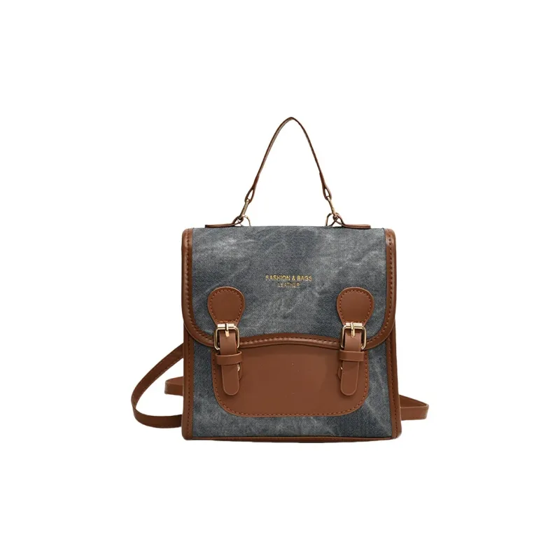 AOSONG PU Backpack Regular Unisex Black/Gray/Khaki/Blue-15