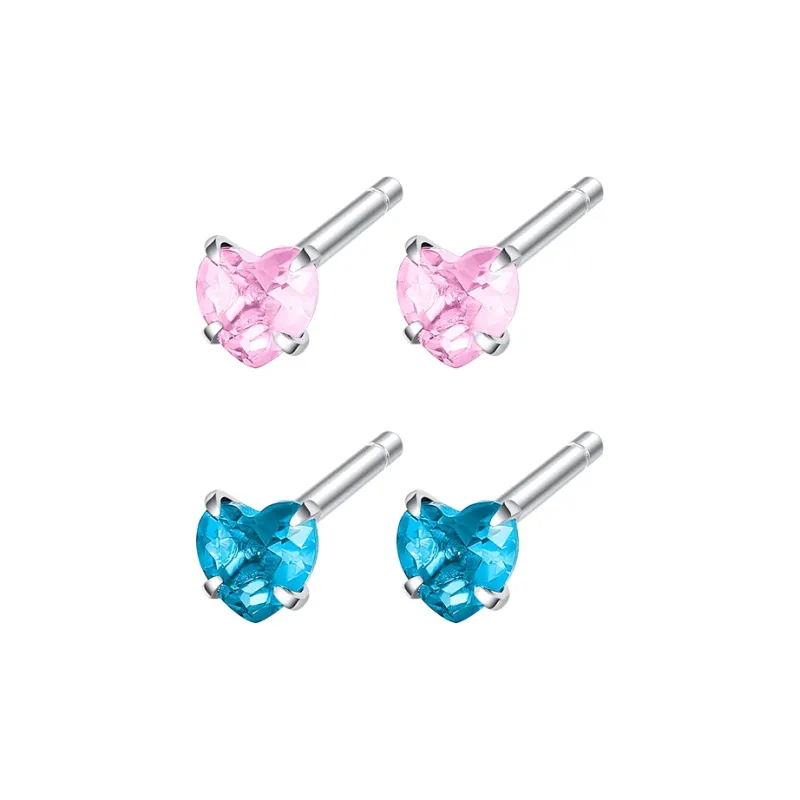 JAY S925 Silver Stud Earrings Women's-13