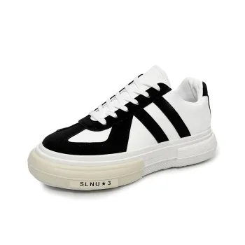 SLNU 3 Coverage Slip Resistant And Abrasion Resistant Low Top Skateboard Shoes Men's