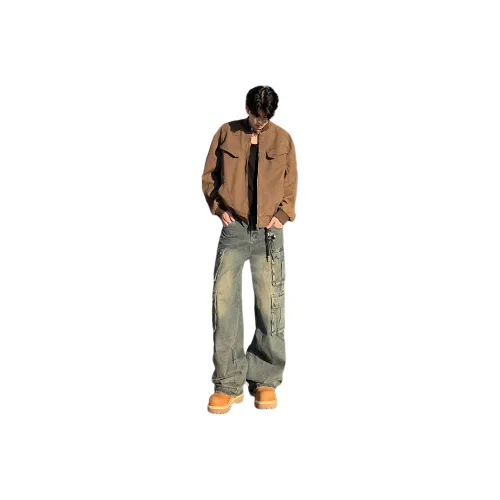 CREAZIONI LA FANTASIA E MOBILE Jeans Unisex Light Blue Vintage Blue