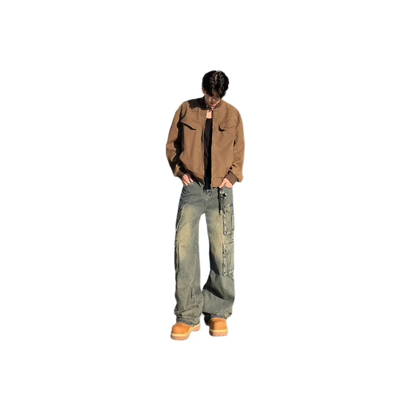 CREAZIONI LA FANTASIA E MOBILE Jeans Unisex Vintage Blue-0