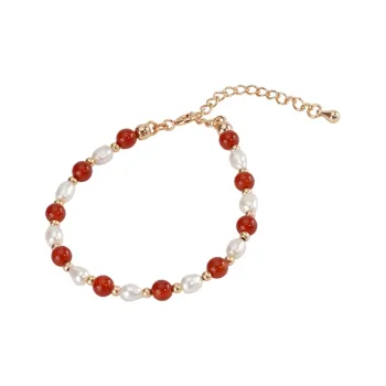 Old Fu Gold Pearl Bracelets Women's