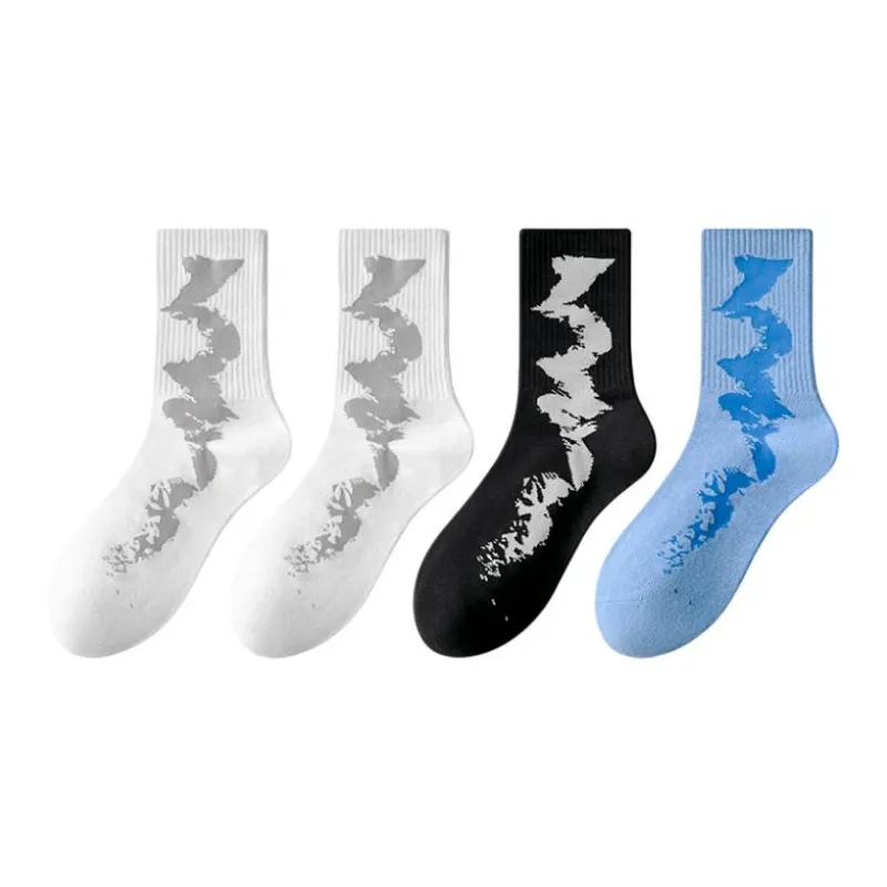 Cotton Gene Mid Calf Socks Men's 4 Pack-9