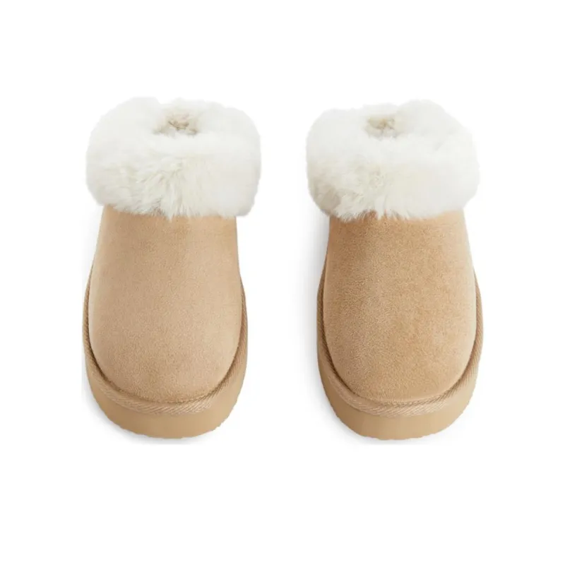 ARKET Abrasion Resistant Wrap toe Slippers Women's Beige Umber-2
