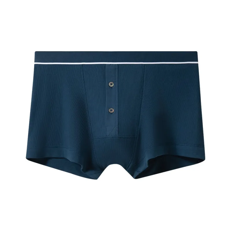 Shuya Underpants Men's 1 Pack Royal Blue-0