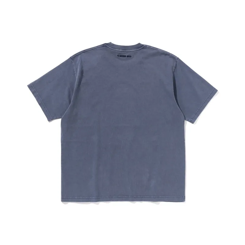 Bape Garment Dye Rhinestone Ape Head Relaxed Fit Tee-5