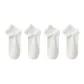 [4 Pack/Silk, Mulberry Silk]4 Pairs White