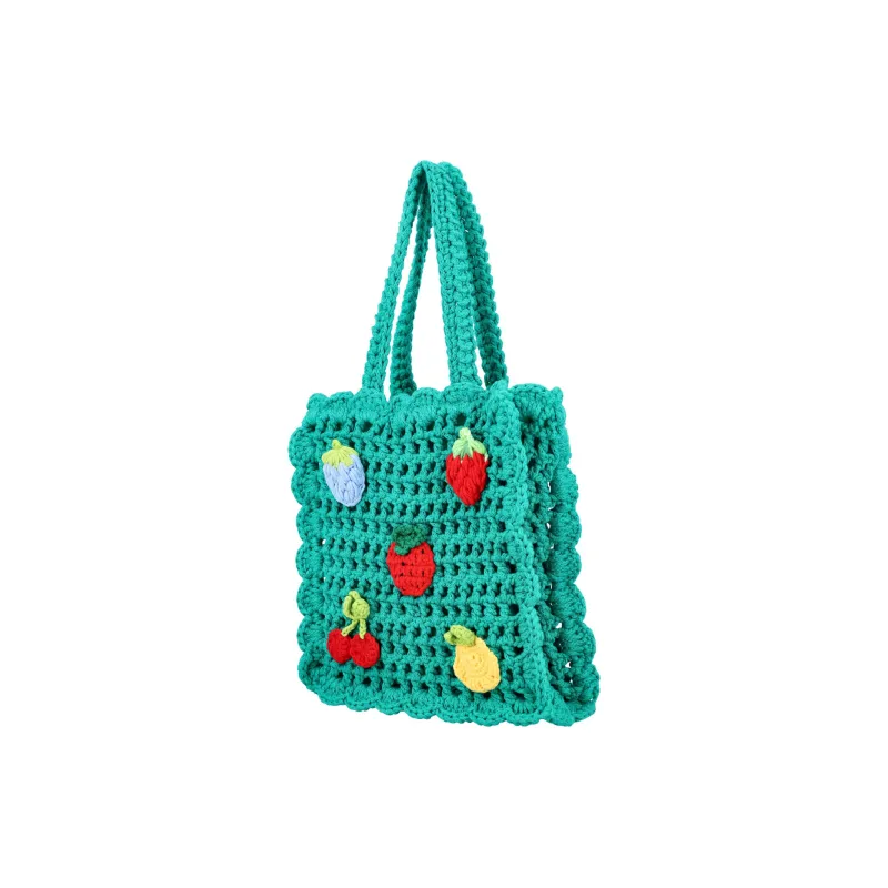 Stella McCartney Crochet Strapped Shoulder Bag-1