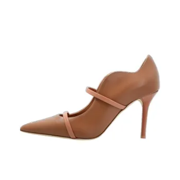 Malone Souliers Slim Heel High Heels Women's Brown