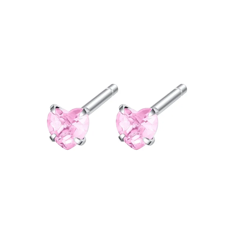 JAY S925 Silver Stud Earrings Women's-10