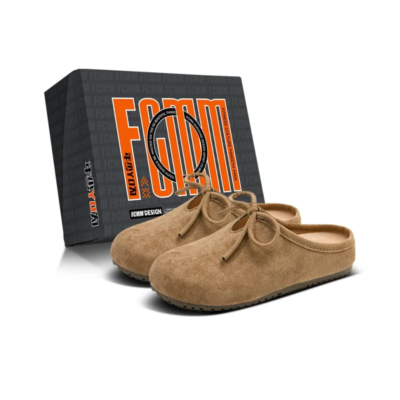 FCMM Rubber Sole Closed Toe Slippers Women's-6