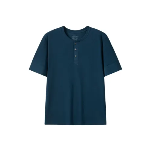 Shuya Pajama Top Men's Royal Blue