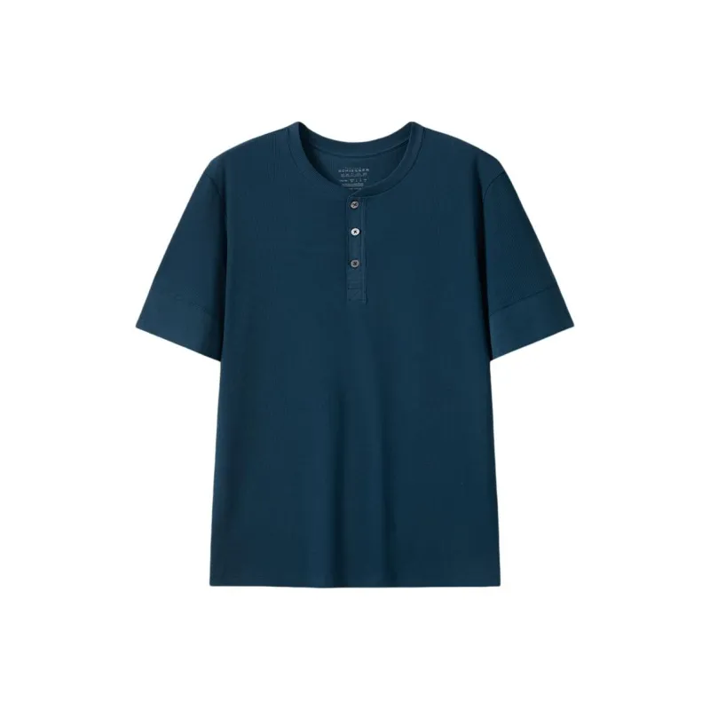 Shuya Pajama Top Men's Royal Blue-0