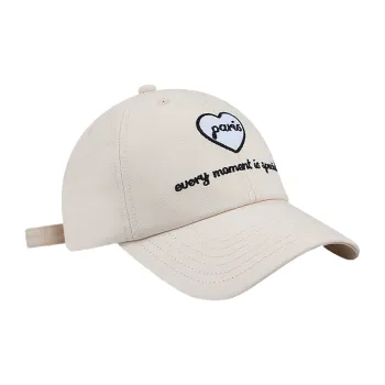 PLAN IN Cotton Baseball Caps Unisex