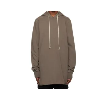 Rick Owens DRKSHDW Cut out Drawstring Hoodie