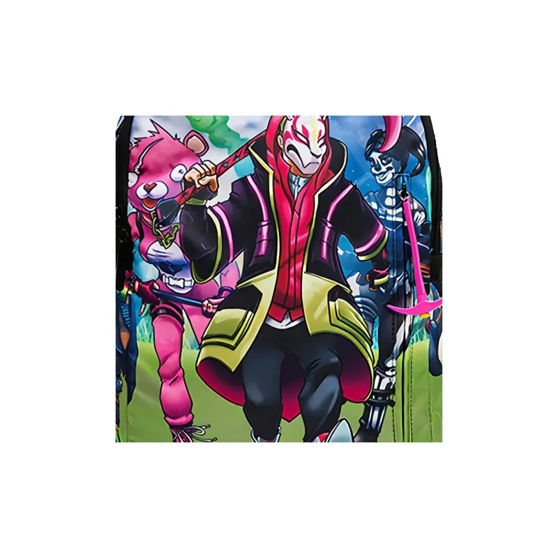 SPRAYGROUND FORTNITE IP Collaboration Artificial Leather Fabric Laptop Backpack Regular Unisex Multicolor-3