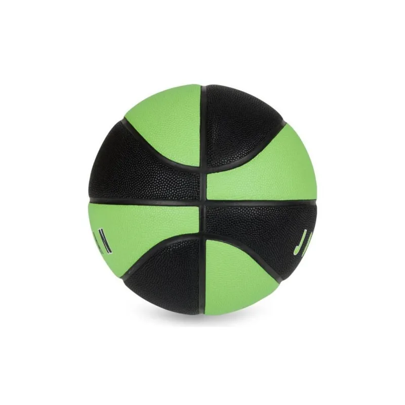 Nike Artificial Leather Basketball Black Green Size 7 Training Unisex-1
