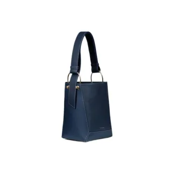 Strathberry Cow Leather Portable Crossbody Bag Shoulder Bag Women's Marine Blue