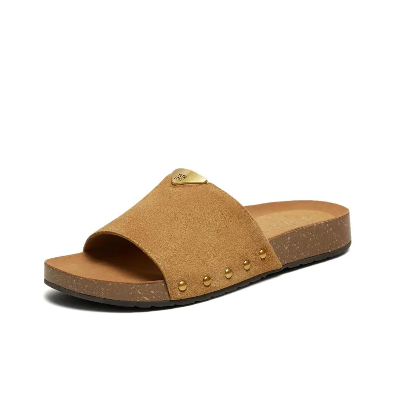Tata Rubber Sole Quiet Slide Slippers Women's-11