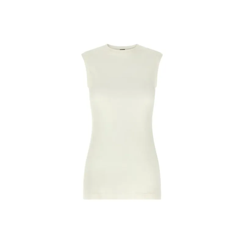 JIL SANDER Layered Crewneck Tank Top-2