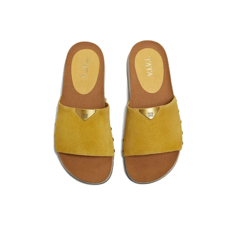 Tata Rubber Sole Quiet Slide Slippers Women's-3