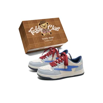 Teddy Bear Collection Low Top Skateboard Shoes Unisex