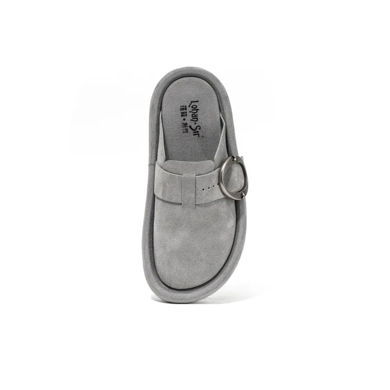 LOHAN·SIR Abrasion Resistant Slip Resistant Wrap toe Slippers Unisex-7
