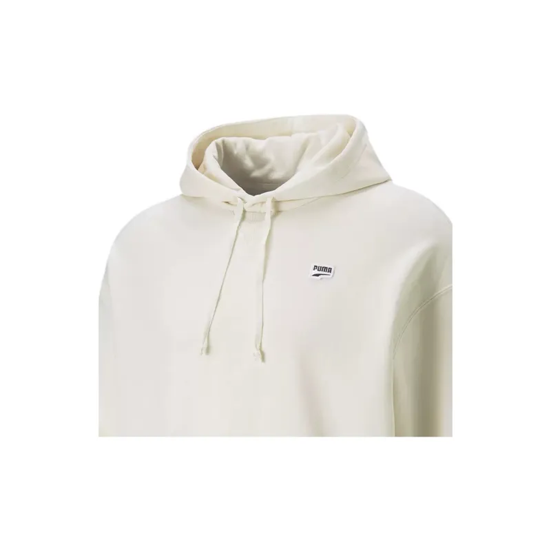 PUMA DOWNTOWN Sweatshirt Men's Cotton Linen Blend Natural Color-2