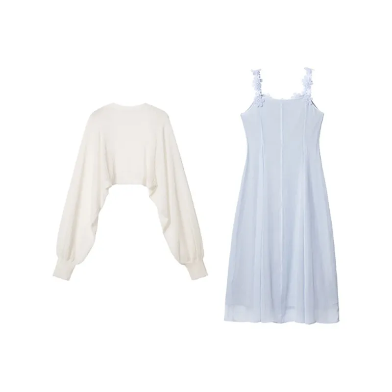 PAVEA Two Piece Skirt Sets Women's-1