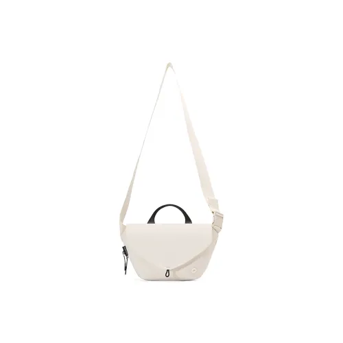 skechers Foam Fabric Shoulder Bag Crossbody Bag Handbag Small Size Unisex White