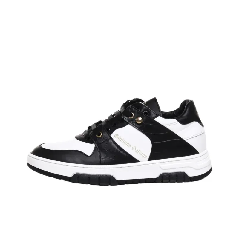 Giuliano Galiano Leyenda Baja Low Top Skateboard Shoes Men's Black-0