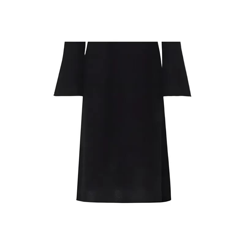 Chloe Long Sleeved Dress Women's Black-4