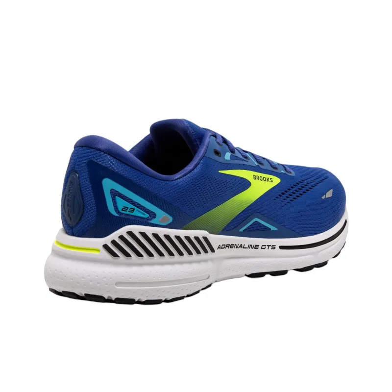 Brooks Adrenaline GTS Cushioning Breathable Support Low Top Running Shoes Men's Blue-3