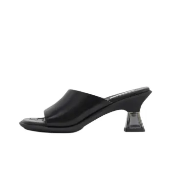 MIISTA Slide Slippers 4.2cm Women's Black